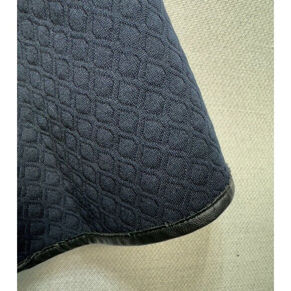 Madewell 1937 Womens A-Line Mini Skirt Size 0 Black Quilted Flared Skater Y2K - Picture 4 of 10